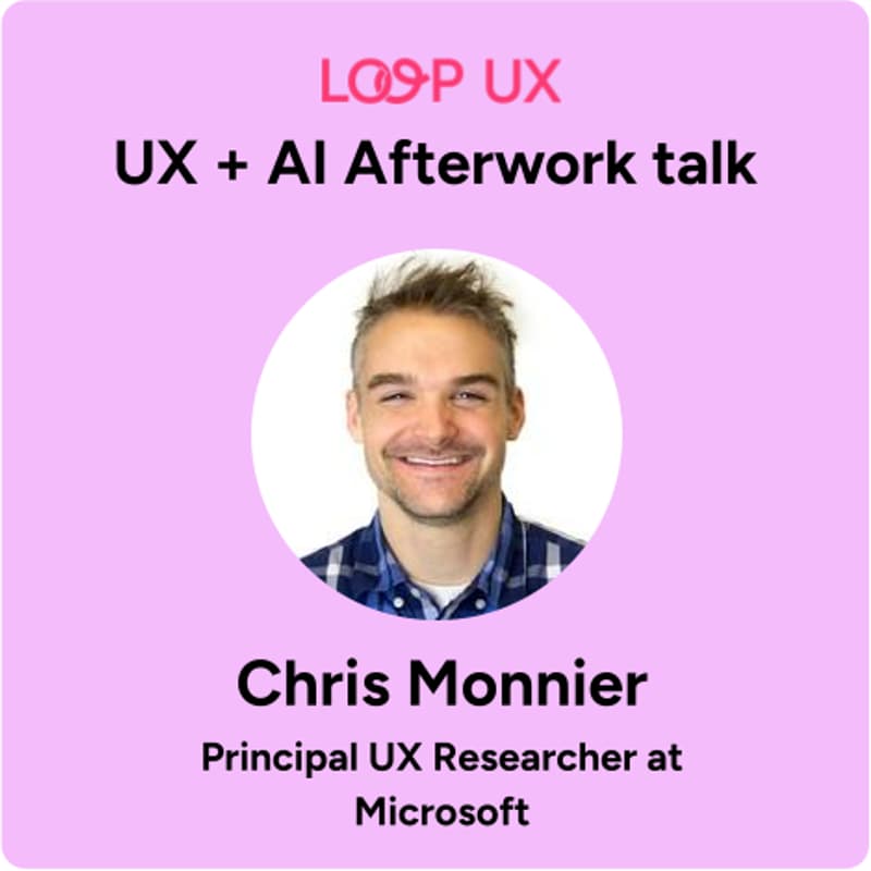 Cover Image for UX + AI Afterwork talk