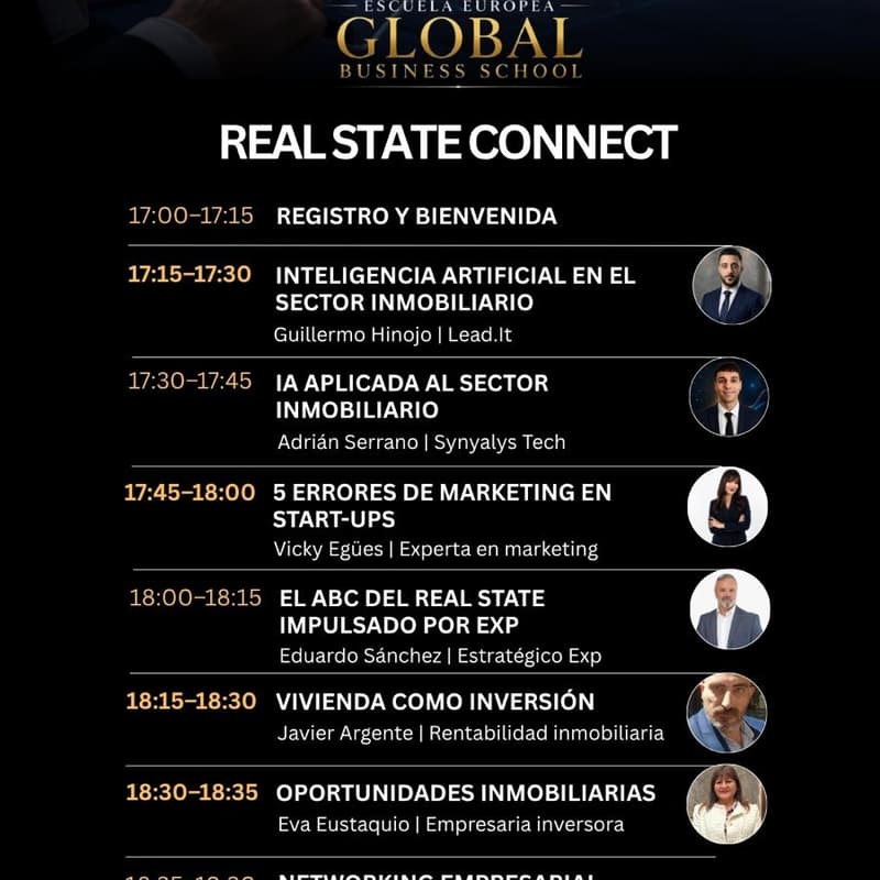 Cover Image for ¿Quieres conectar con profesionales, inversores y emprendedores del sector inmobiliario en Madrid? 🏙️🤝