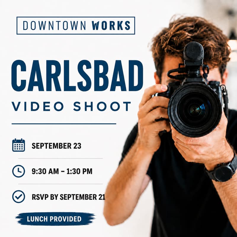 Cover Image for Member Video Shoot | DW Carlsbad