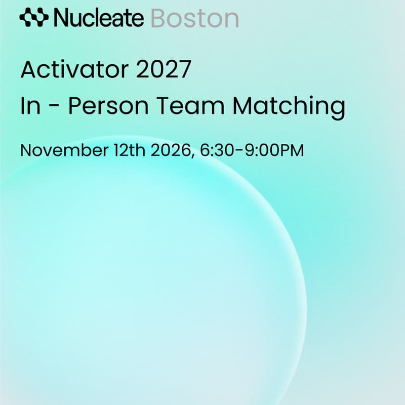 Cover Image for Nucleate Boston - Team Formation