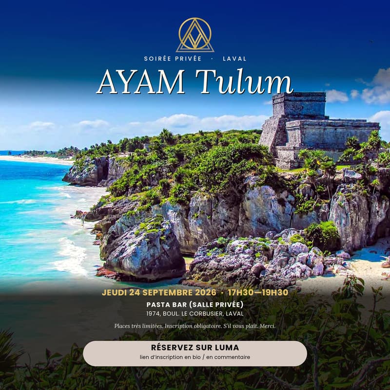 Cover Image for AYAM Tulum arrive à Laval