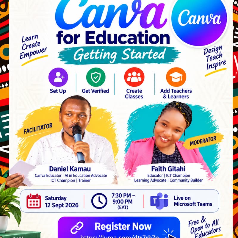Cover Image for GETTING STARTED WITH CANVA FOR EDUCATION