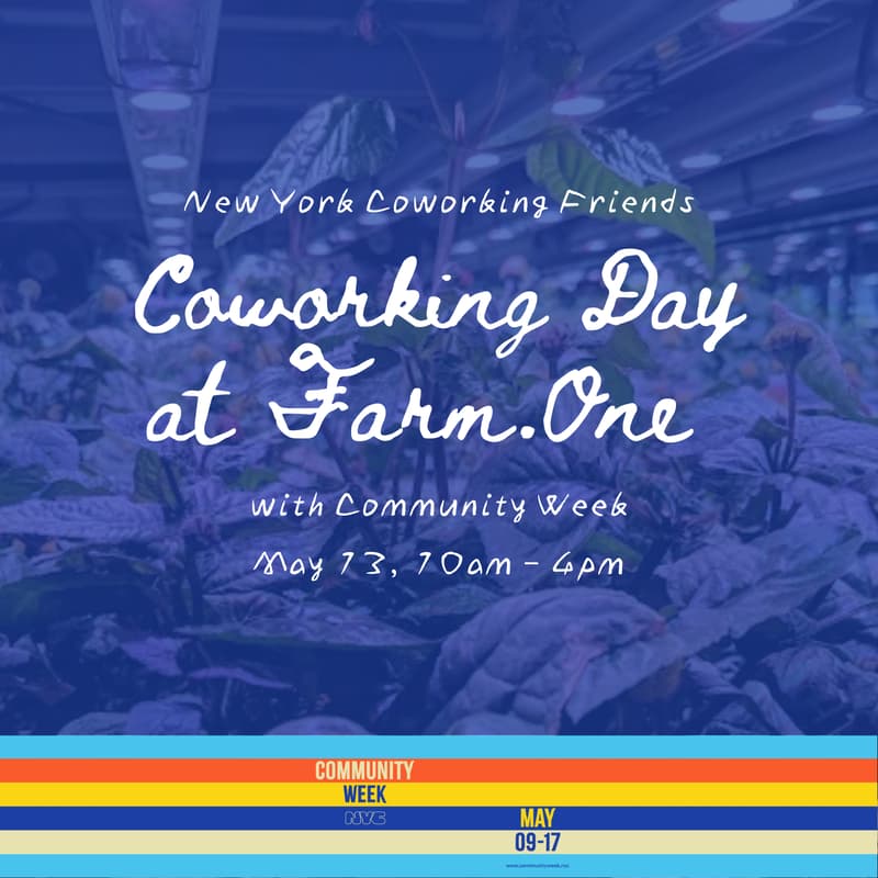 Cover Image for Coworking Day @ Farm.One 🌱