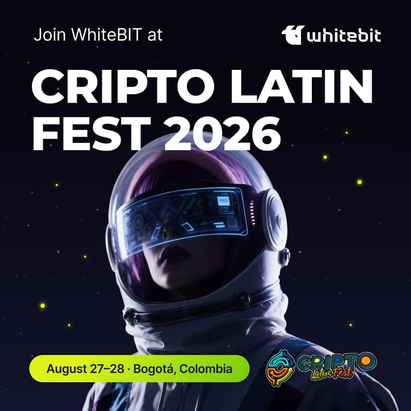 Cover Image for Cripto Latin Fest 2026 with WhiteBIT