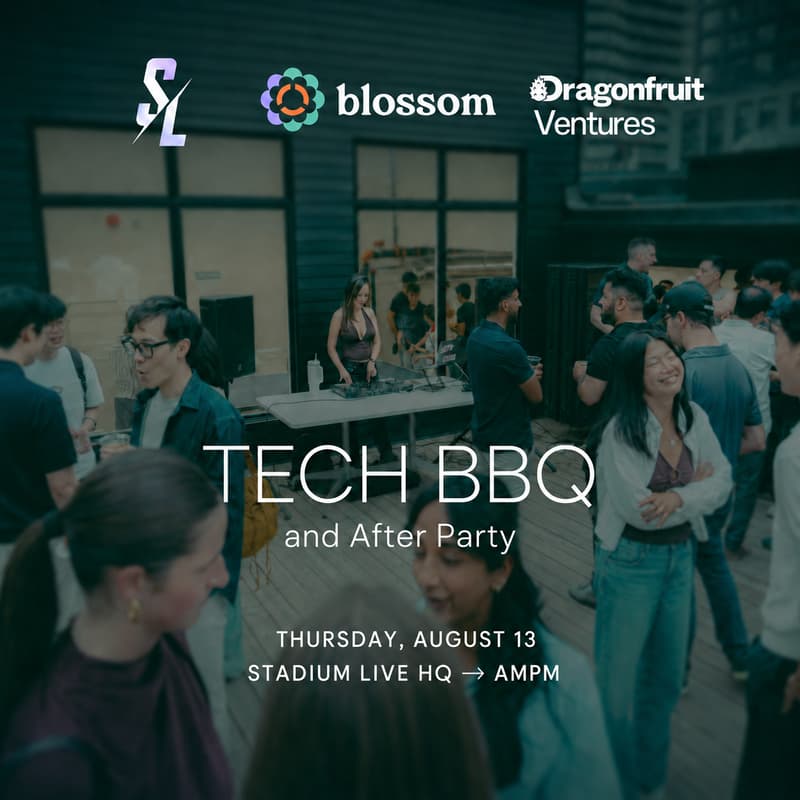 Cover Image for Tech BBQ (Stadium Live x Blossom x DFV)