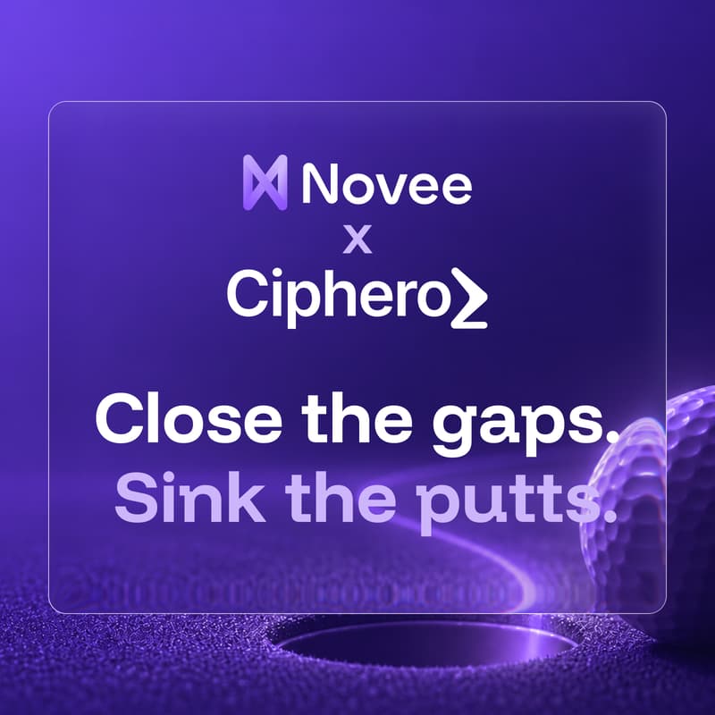 Cover Image for Novee x Ciphero: Close the gaps. Sink the putts.