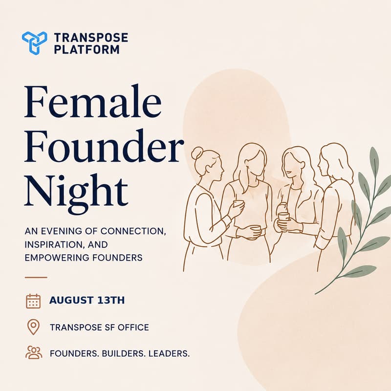 Cover Image for Female Founder Night