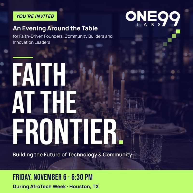 Cover Image for Faith at the Frontier: Building the Future of Technology & Community