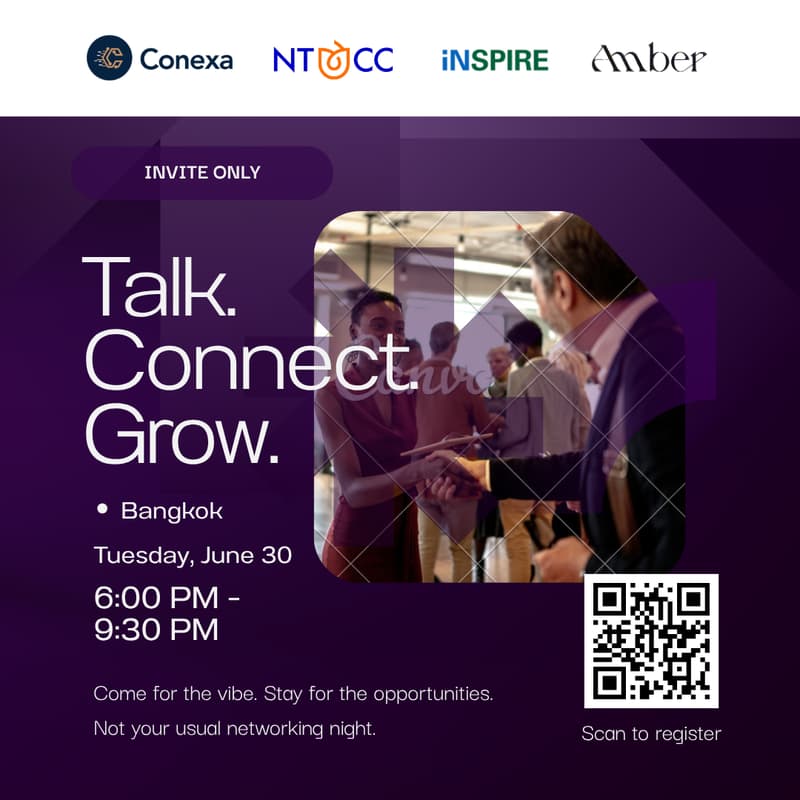 Cover Image for #2 Talk. Connect. Grow. (Not your usual networking night) 😉