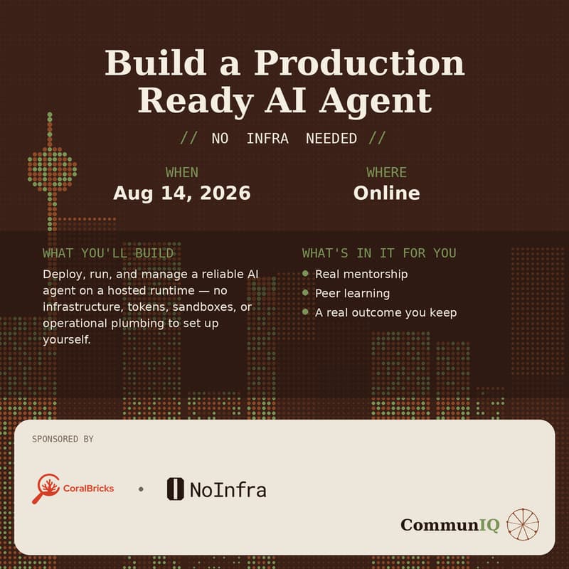 Cover Image for Build Production Ready AI Agent | NoInfra Needed