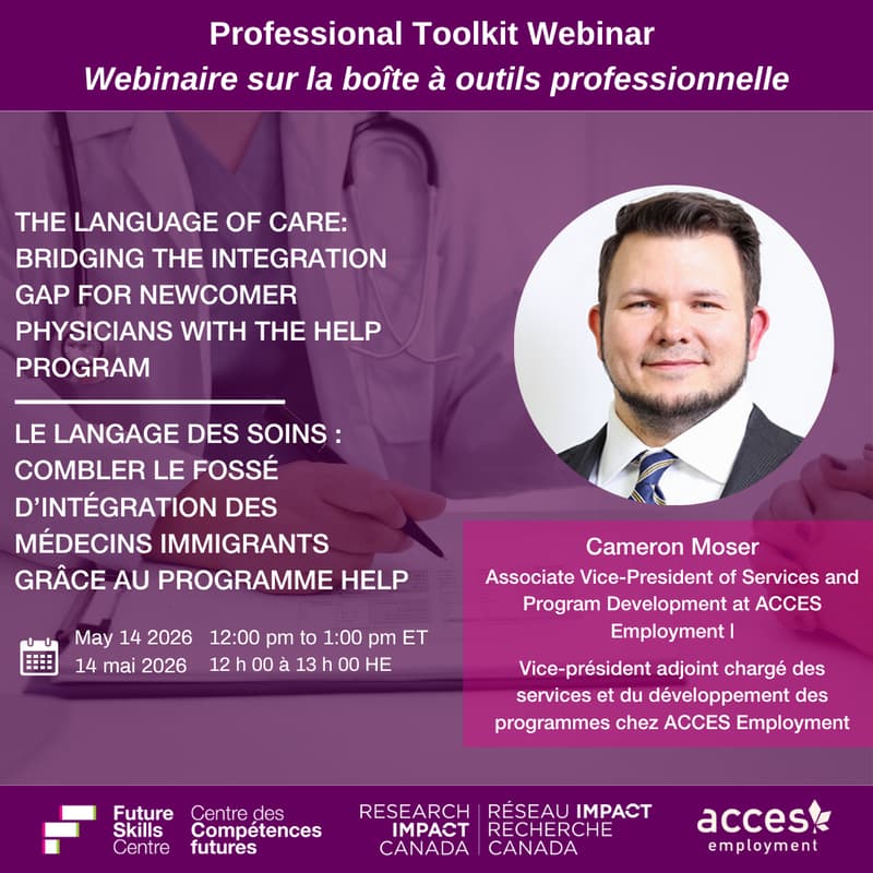 Cover Image for The Language of Care: Bridging the Integration Gap for Newcomer Physicians with the HELP Program