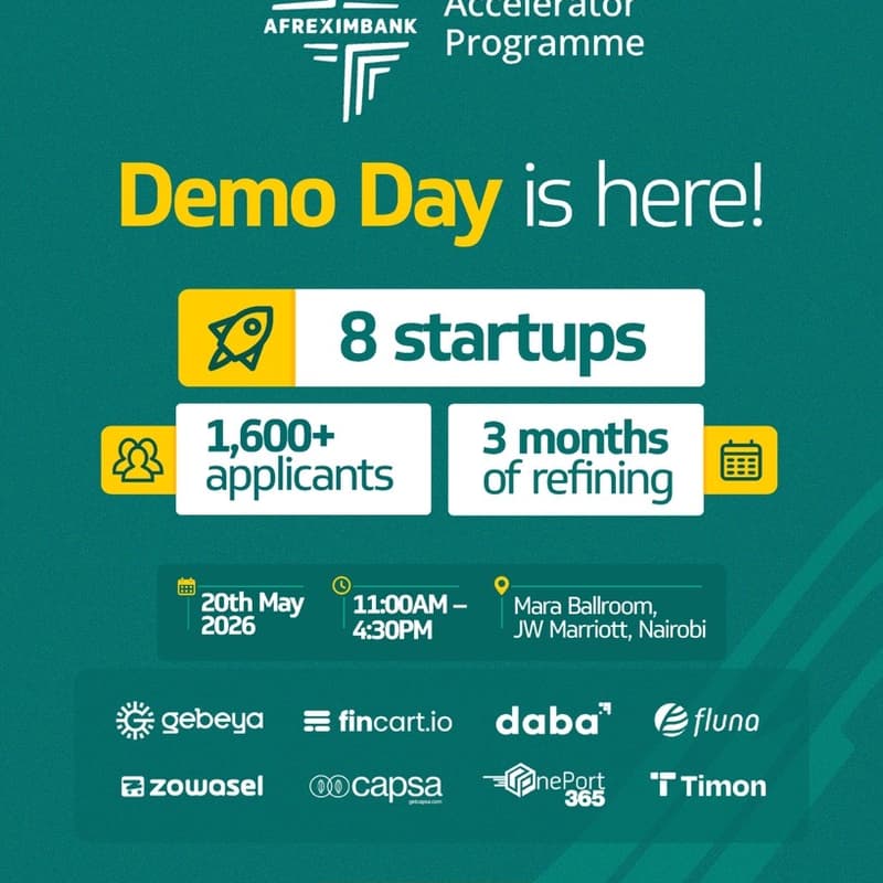 Cover Image for Afreximbank Accelerator Programme - Demo Day