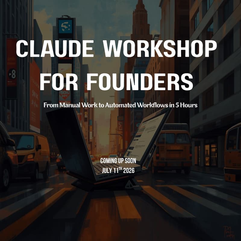 Cover Image for The Claude Power Workshop: Automate Your Business with Co-work, Code & Design (Session 1.5)