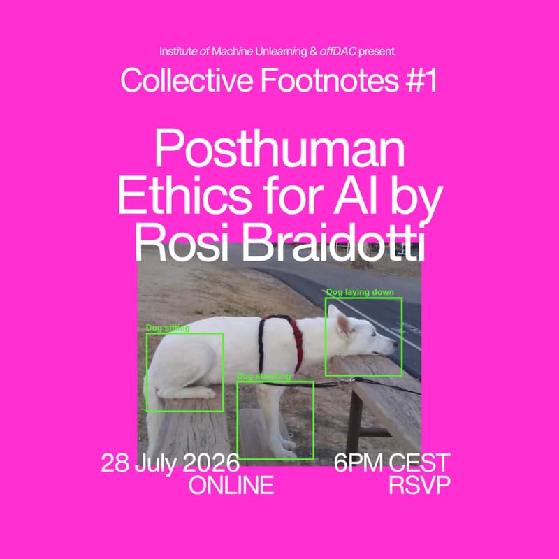Cover Image for [Collective Footnotes #1] Posthuman Ethics for AI by Rosi Braidotti