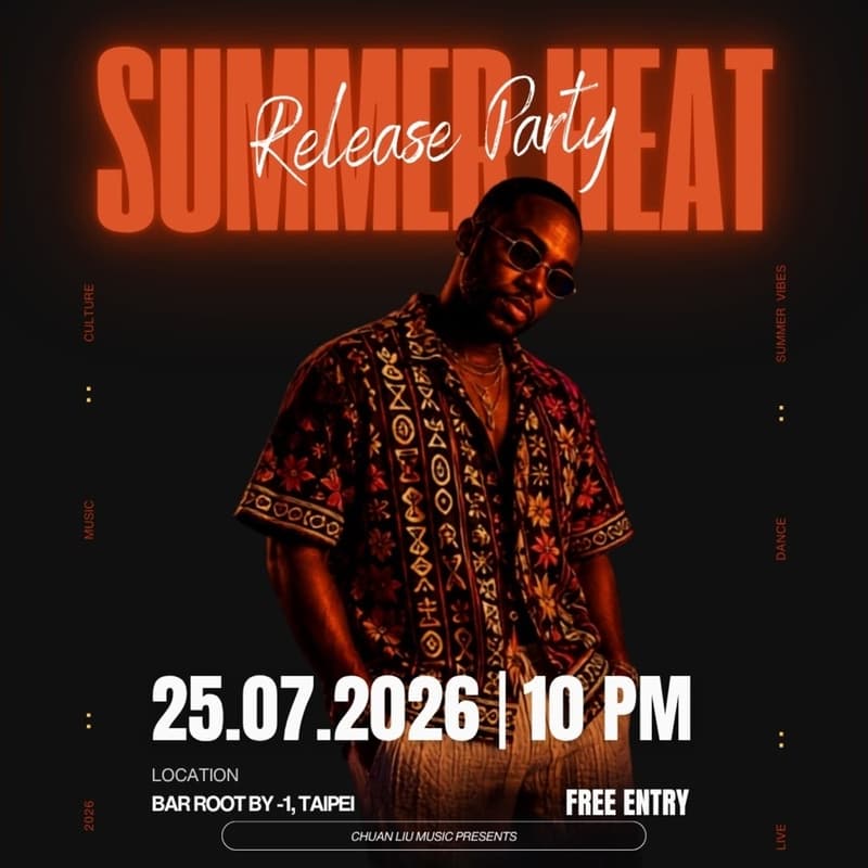 Cover Image for SUMMER HEAT 2026 🔥Release Party · KERIL 章喆