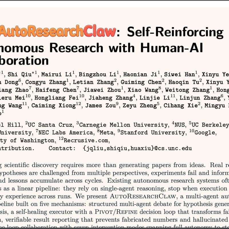 Cover Image for Frontier Tower AI Paper Reading Club - Week 17 - OpenAI's Mathematics Breakthrough + AutoResearchClaw: Self-Reinforcing Autonomous Research