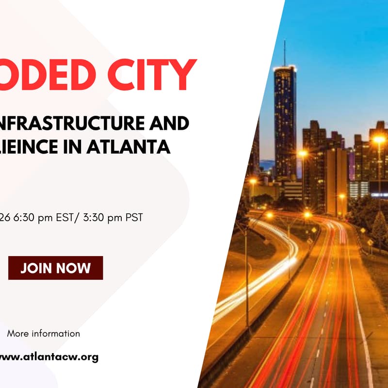 Cover Image for A Flooded City: Rethinking Infrastructure and Climate Resilience in Metro Atlanta