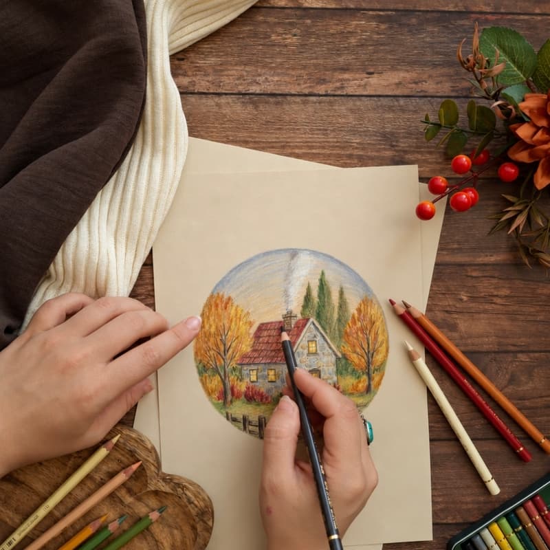 Cover Image for Мастер-класс по рисованию "Уютная осень"