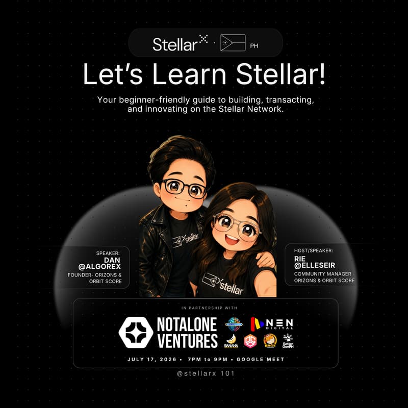 Cover Image for StellarX PH Online Workshop Series: Let's Learn Stellar!