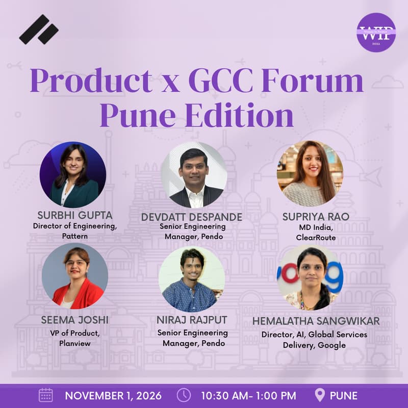 Cover Image for Pune Product × GCC Forum