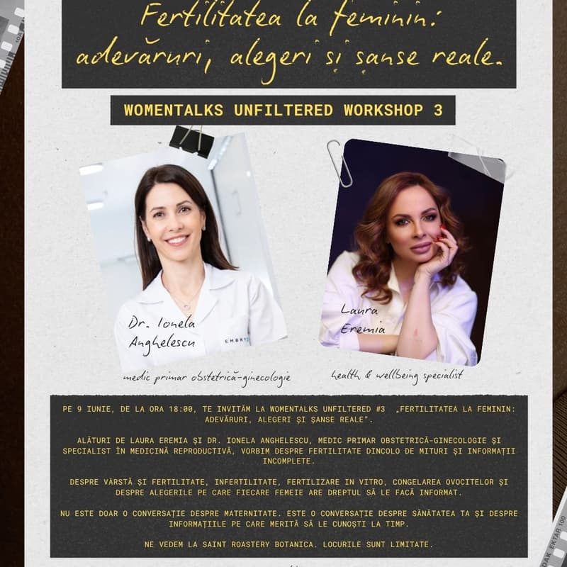 Cover Image for Fertilitatea la feminin: adevaruri, alegeri si sanse reale.