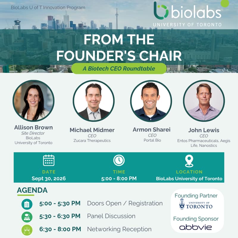 Cover Image for From the Founder's Chair: A Biotech CEO Roundtable