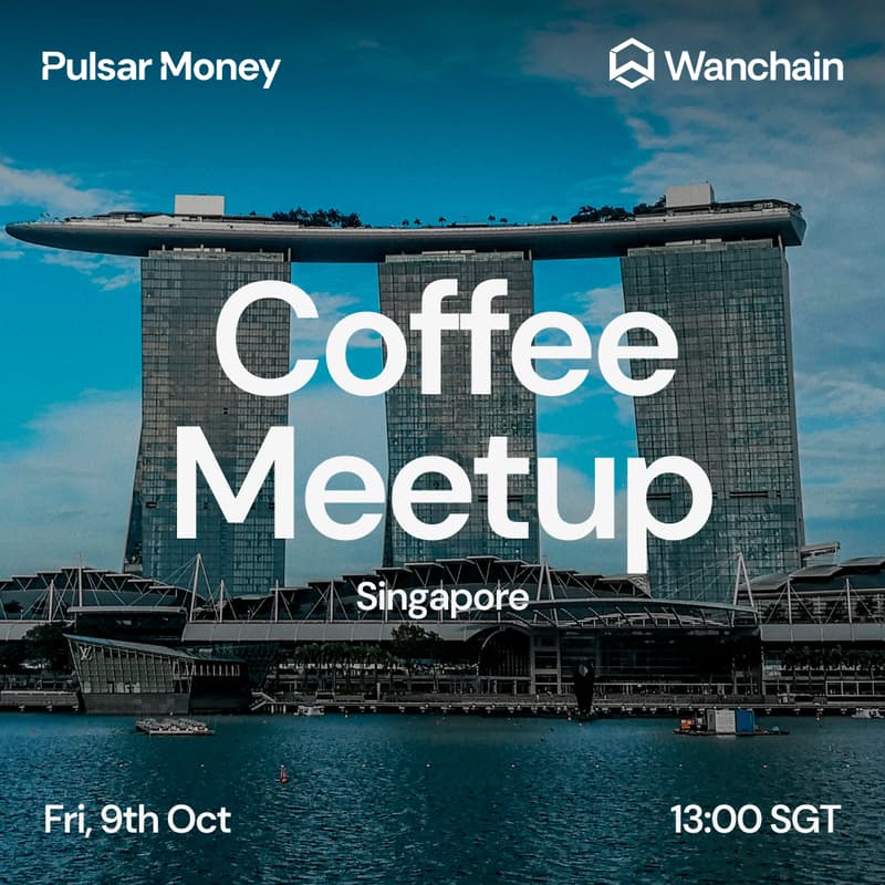 Cover Image for Pulsar Money // Coffee Meetup @TOKEN2049 with Wanchain