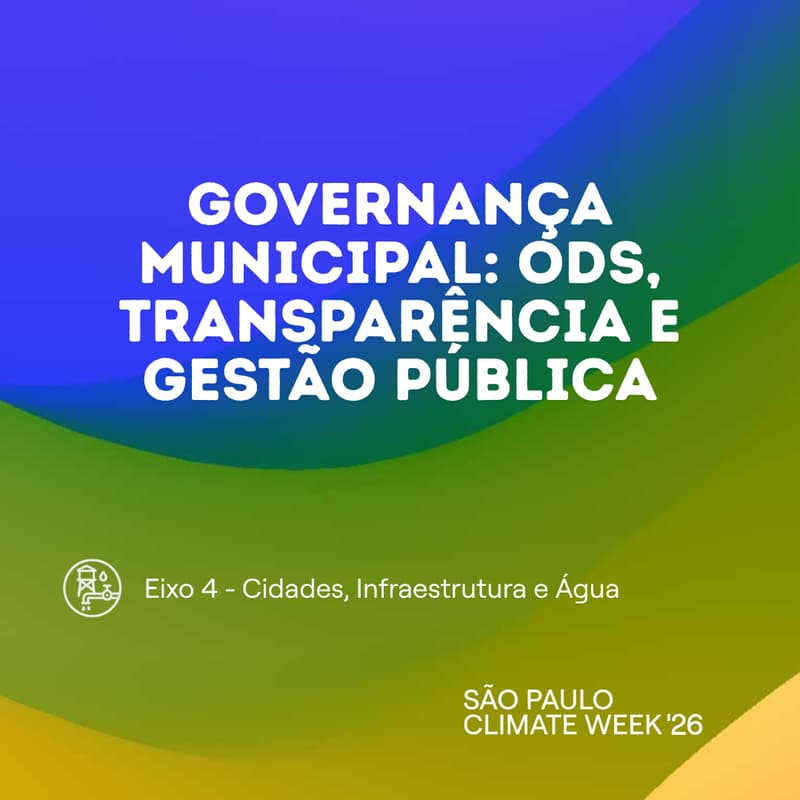 Cover Image for Governança Municipal: ODS, Transparência e Gestão Pública