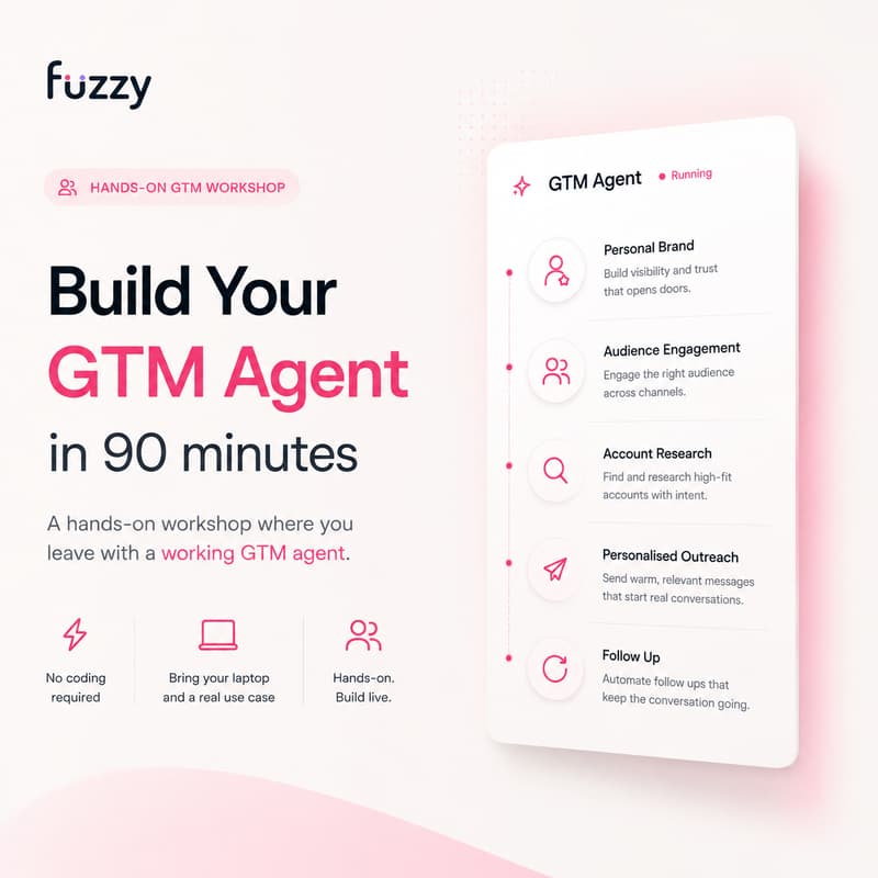 Cover Image for Build Your GTM AI Agent in 90 Minutes