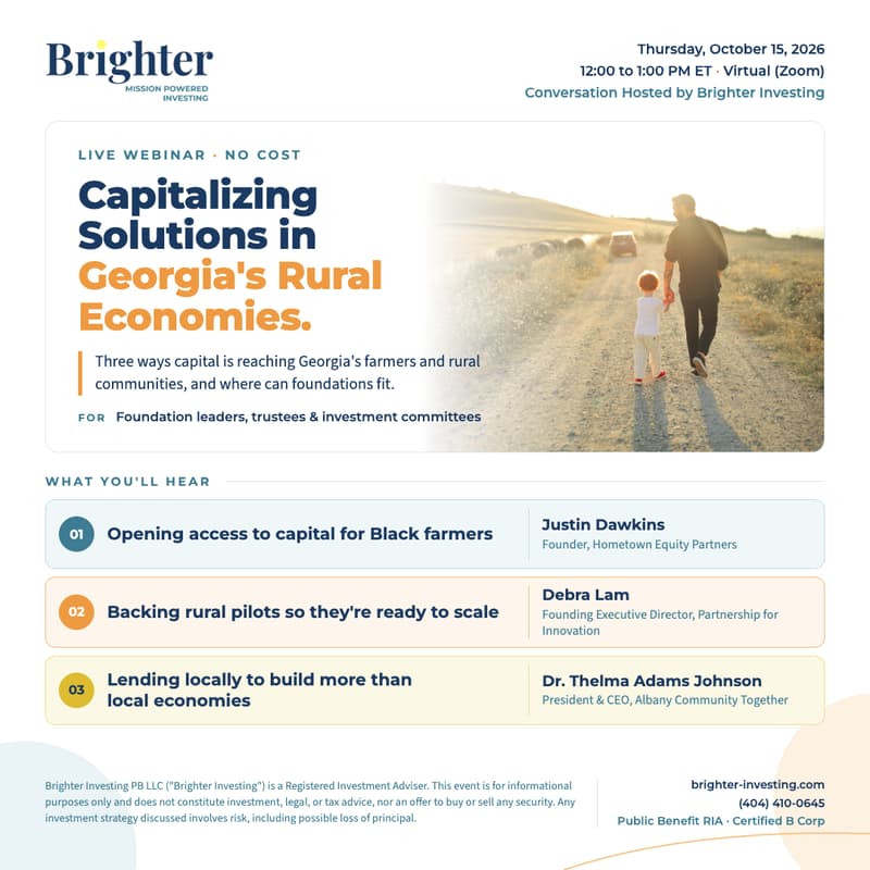 Cover Image for Capitalizing Solutions in Georgia's Rural Economies