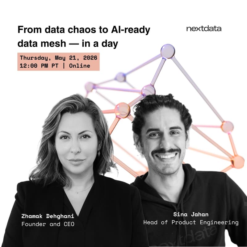 Cover Image for From data chaos to AI-ready data mesh — in a day