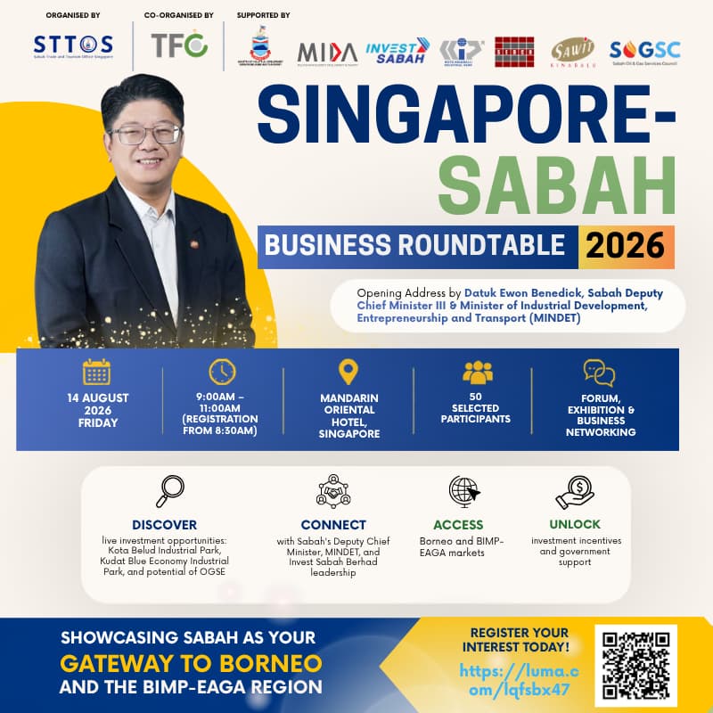 Cover Image for Singapore–Sabah Business Roundtable 2026