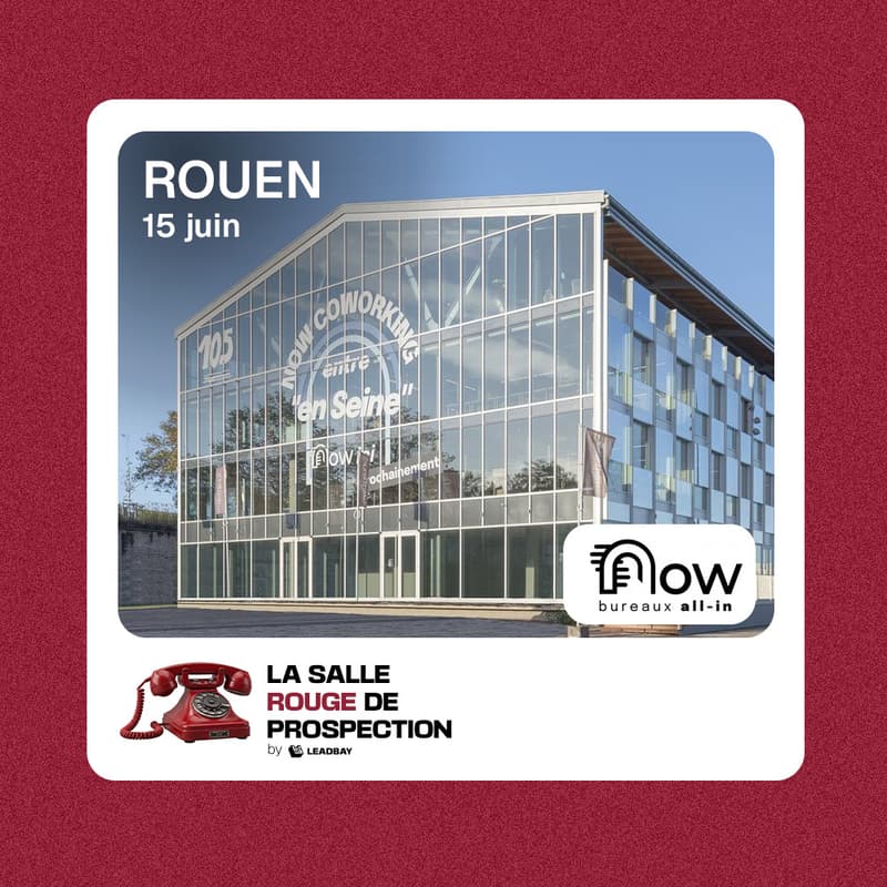 Cover Image for ☎️ La salle Rouge de prospection - Rouen