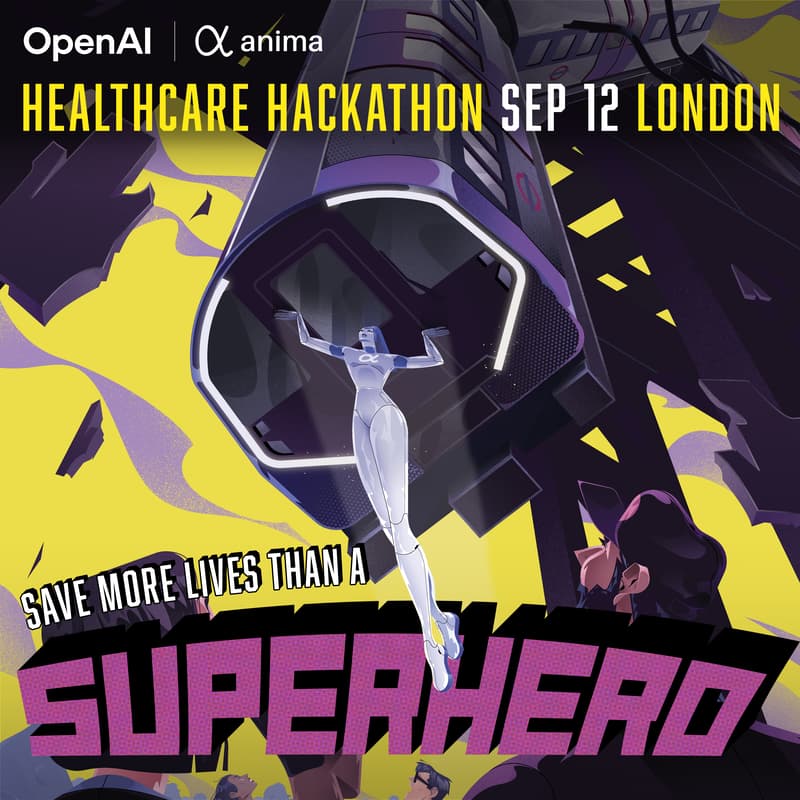 Cover Image for AI Healthcare Hackathon with Anima x OpenAI