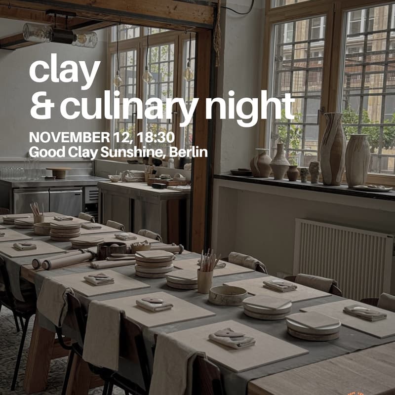 Cover Image for clay & culinary night