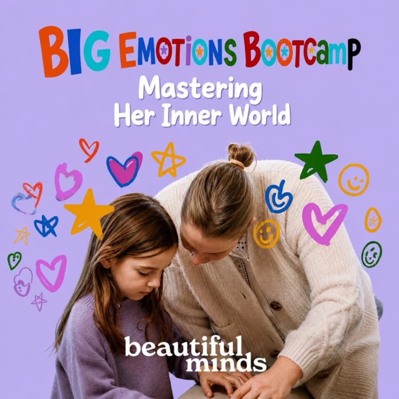 Cover Image for The Big Emotions Bootcamp 💜 Girls & Mum | The Valley, Brisbane