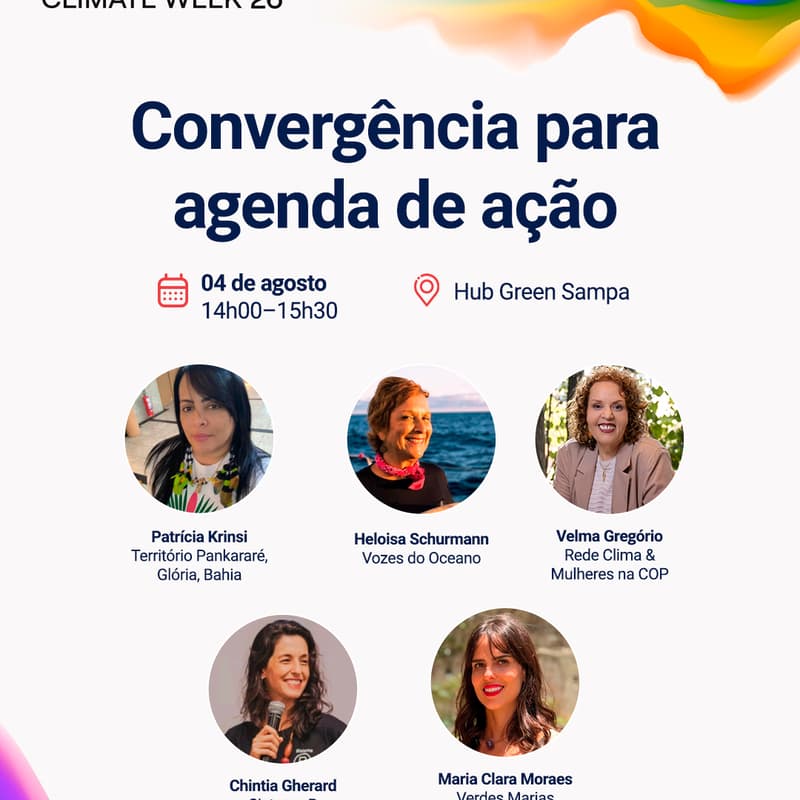 Cover Image for Convergência para agenda de ação | SP Climate Week