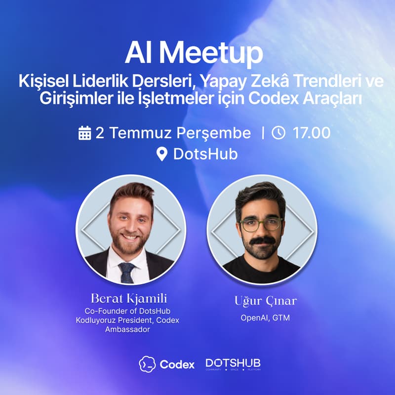 Cover Image for AI Meetup with Uğur Çınar, GTM @OpenAI