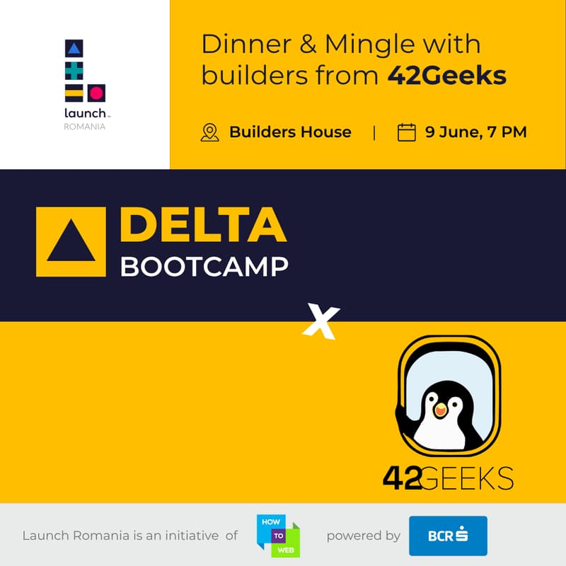Cover Image for Dinner & Mingle with builders from 42Geeks