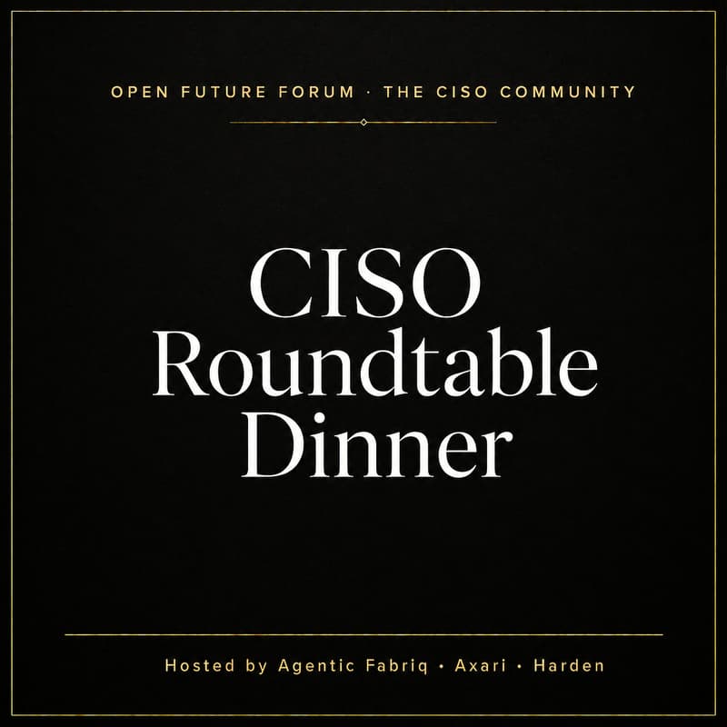 Cover Image for CISO Roundtable Dinner