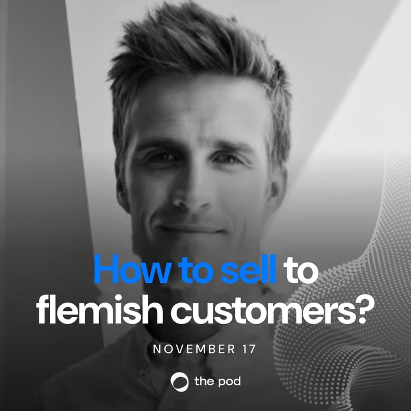 Cover Image for Sales Circle - How to sell to flemish customers?