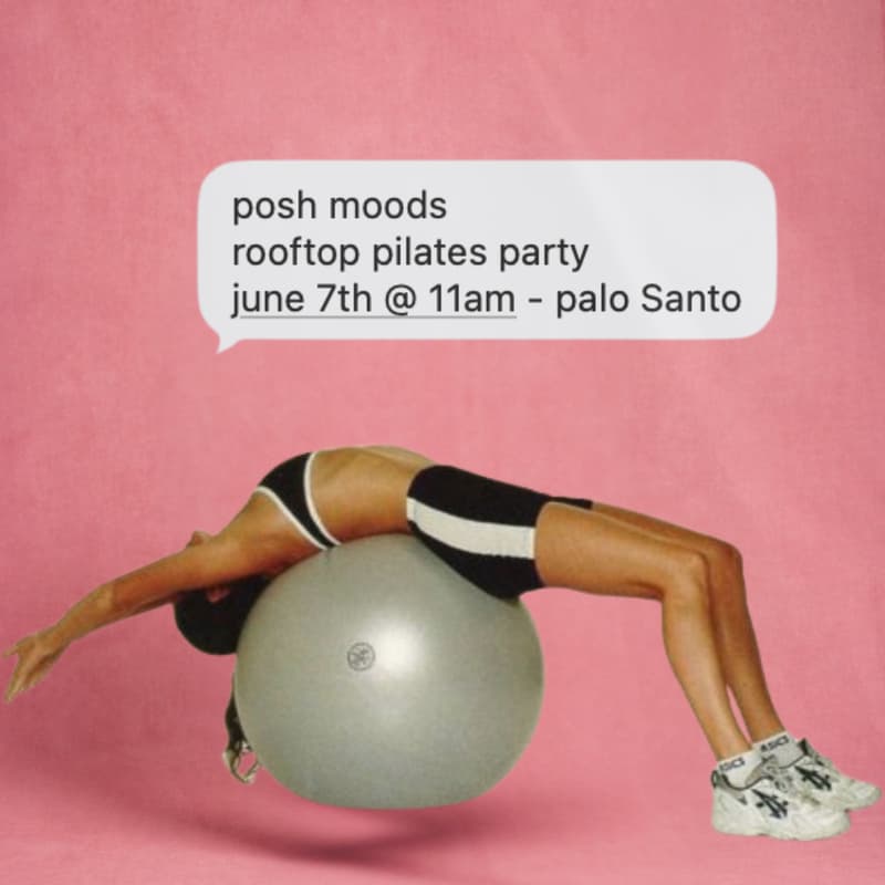 Cover Image for posh moods pilates party