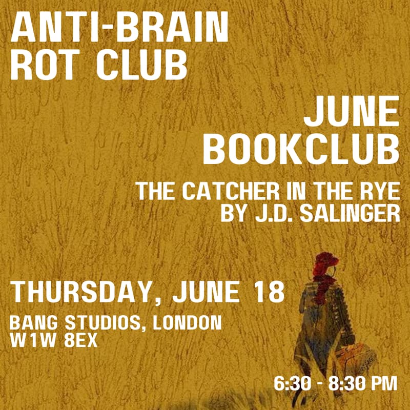 Cover Image for ABRC BOOKCLUB: The Catcher in the Rye