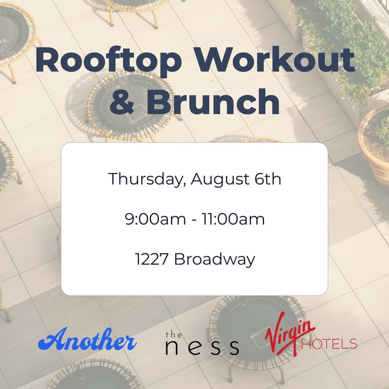 Cover Image for Rooftop Workout + Brunch