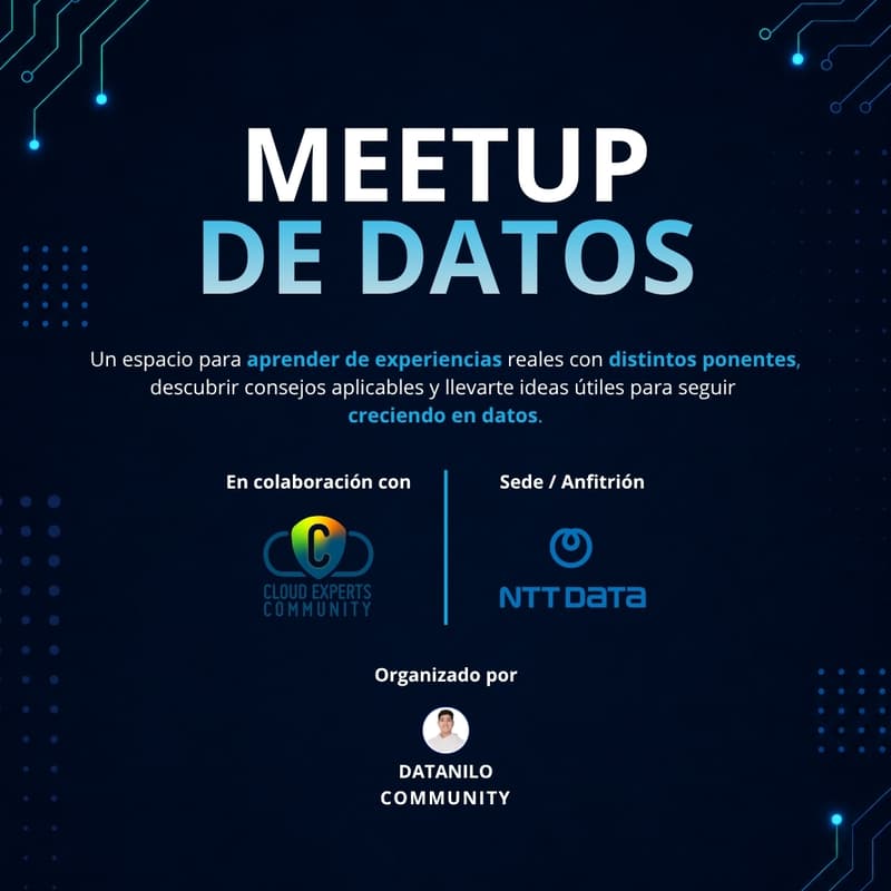 Cover Image for Meetup de Datos