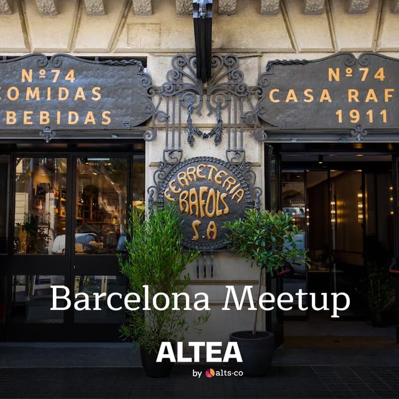 Cover Image for Barcelona Alternative Investing Meetup