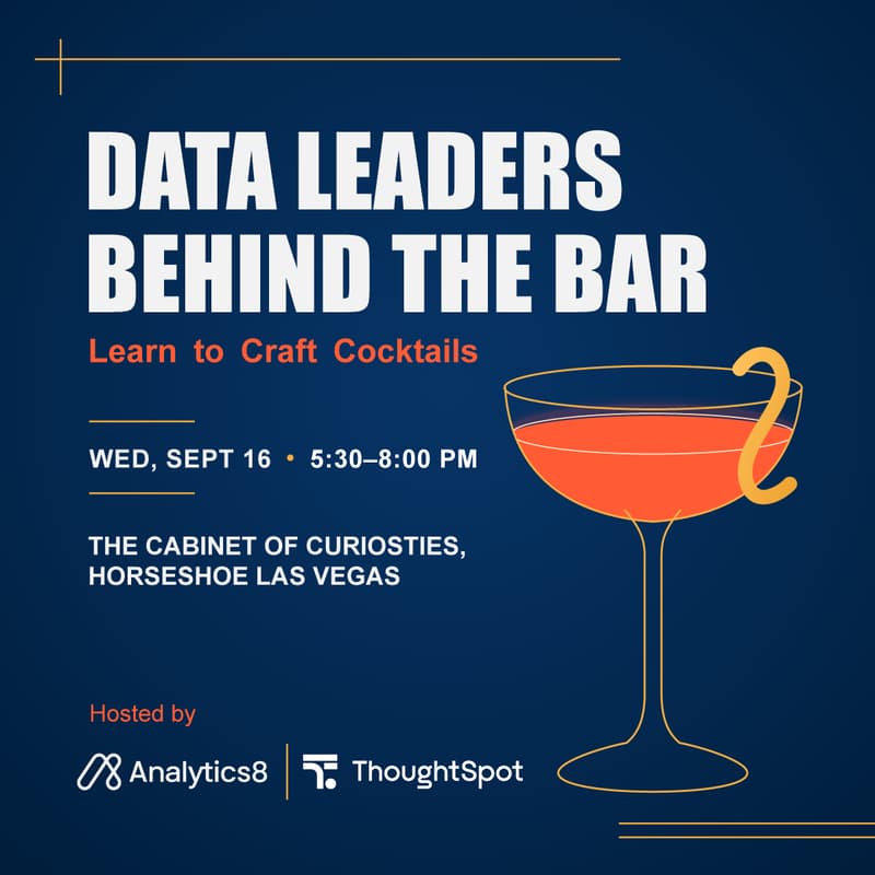 Cover Image for Data Leaders Behind the Bar: Learn to Create Cocktails [dbt Summit]
