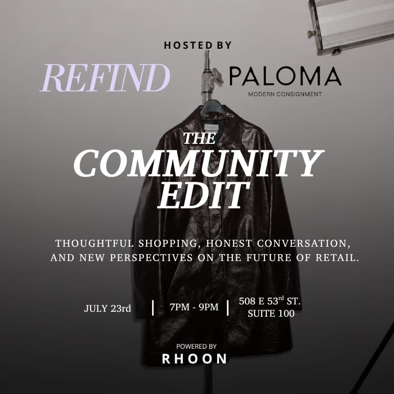 Cover Image for The Community Edit: Hosted by REFIND × Paloma