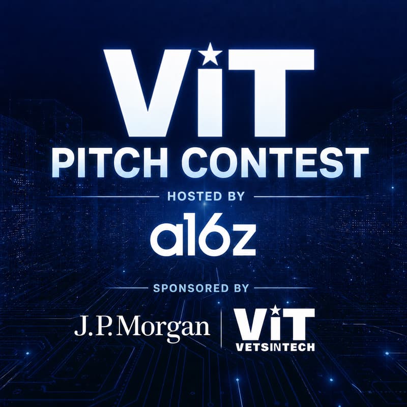 Cover Image for VetsinTech Pitch Contest 2026 — Live at a16z 🇺🇸