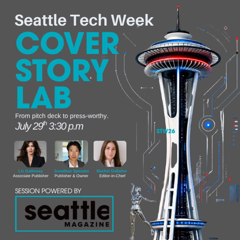Cover Image for THE COVER STORY LAB & Happy Hour: How Founders Get Seen | Seattle Magazine & Seattle Business Magazine